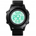 Мужские часы тактические с подсветкой Skmei 1508BKWT Black-White наручные часы противоударные