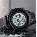Мужские часы тактические с подсветкой Skmei 1508BKWT Black-White наручные часы противоударные
