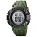 Спортивные мужские часы Skmei 1545AG Army Green водостойкие наручные кварцевые противоударные