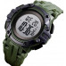 Спортивные мужские часы Skmei 1545AG Army Green водостойкие наручные кварцевые противоударные