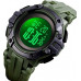 Спортивные мужские часы Skmei 1545AG Army Green водостойкие наручные кварцевые противоударные