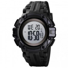 Спортивные мужские часы Skmei 1545BKWT Black-White водостойкие наручные кварцевые противоударные