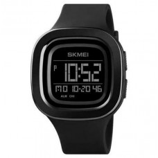 Мужские часы водостойкие с подсветкой Skmei 1580BK Black-Black, наручные часы противоударные