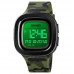Мужские часы водостойкие с подсветкой Skmei 1580CMGN Army Green Camouflage, наручные часы противоударные