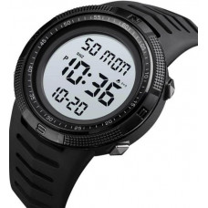Тактические мужские часы Skmei 1632BKWT Black-White водостойкие наручные кварцевые противоударные