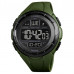 Тактические мужские часы Skmei 1656GN Army Green водостойкие наручные кварцевые противоударные