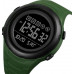 Противоударные тактические мужские часы Skmei 1674AGBK Army Green-Black водостойкие наручные кварцевые