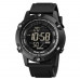 Мужские часы тактические с подсветкой Skmei 1762BK Black 10 Atm электронные наручные часы противоударные