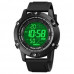 Мужские часы тактические с подсветкой Skmei 1762BK Black 10 Atm электронные наручные часы противоударные