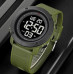 Наручные часы с подсветкой противоударные тактические Skmei 2122AGBK Army Green Black