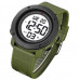 Наручные часы с подсветкой противоударные тактические Skmei 2122AGWT Army Green White