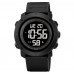 Наручные часы с подсветкой противоударные тактические Skmei 2122BKBK Black Black