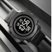 Наручные часы с подсветкой противоударные тактические Skmei 2122BKBK Black Black