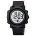 Наручные часы с подсветкой противоударные тактические Skmei 2122BKWT Black White