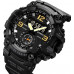 Мужские наручные тактические часы противоударные водостойкие Skmei 1965BK Black