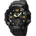 Мужские наручные тактические часы противоударные водостойкие Skmei 1965BK Black