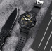 Мужские наручные тактические часы противоударные водостойкие Skmei 1965BK Black