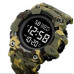 Наручные мужские тактические часы противоударные водостойкие Skmei 1968CMGN Green Camo