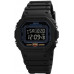 Наручные мужские тактические часы противоударные водостойкие Skmei 1628BKBK Black-Black