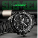 Мужские наручные часы электронные противоударные водостойкие Skmei 1649BK Black DualTime