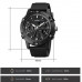 Наручные мужские тактические часы противоударные водостойкие Skmei 1757BKBK Black-Black