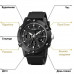 Наручные мужские тактические часы противоударные водостойкие Skmei 1757BKBK Black-Black
