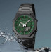 Мужские наручные часы электронные противоударные водостойкие Skmei 1816BKGNBK Black/Green-Black