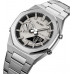 Мужские наручные часы электронные противоударные водостойкие Skmei 1816SIBK Silver-Black