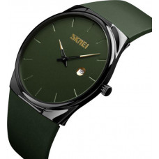 Наручные часы противоударные водостойкие с подсветкой Skmei 1509AG Army Green