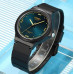 Наручные мужские часы классические противоударные водостойкие Skmei 2108BKBU Black/Blue