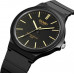 Наручные мужские часы классические противоударные водостойкие Skmei 2108BKGD Black/Gold