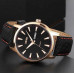 Наручные мужские часы противоударные водостойкие с подсветкой Skmei 9303RGBK Rose Gold/Black
