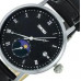 Наручные мужские часы противоударные водостойкие с подсветкой Skmei 9308BKBK Black/Black