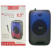 Портативная музыкальная колонка с подсветкой Bluetooth RX-6168 10W с микрофоном