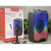 Портативная музыкальная колонка с подсветкой Bluetooth RX-6168 10W с микрофоном