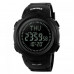 Наручные часы с подсветкой противоударные тактические Skmei 1231BK Black Compass