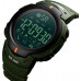 Наручные часы с подсветкой противоударные тактические Skmei 1301AG Army Green Smart Watch