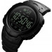 Наручные часы с подсветкой противоударные тактические Skmei 1301BK Black Smart Watch