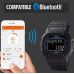 Наручные часы с подсветкой противоударные тактические Skmei 1629BK Black Smart Watch