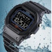 Наручные часы с подсветкой противоударные тактические Skmei 1629BK Black Smart Watch