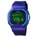 Наручные часы с подсветкой противоударные тактические Skmei 1629GTPL Gradient Purple Smart Watch