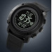 Наручные часы с подсветкой противоударные тактические Skmei 2095BK Black Compass