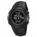 Наручные часы с подсветкой противоударные тактические Skmei 2147BKBK Black/Black Compass