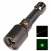 Фонарь ручной CK007-T6 с зеленым лазером 1х18650 / 3xAAA / ЗУ 220V / zoom / Box