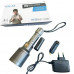 Фонарь ручной CK007-T6 с зеленым лазером 1х18650 / 3xAAA / ЗУ 220V / zoom / Box
