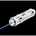 Фонарь ручной синяя лазерная указка YX-B017, Li-Ion аккум., ЗУ micro USB, 5 насадок, Power Bank, Box