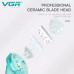 Машинка для стрижки детей беспроводная VGR Baby V-150 blue, 3 насадки, IPX7