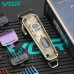 Машинка для стрижки волос беспроводная VGR V-005 триммер для бороды и усов 8 насадок