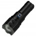 Фонарь ручной AK138-1 white laser led PM60-TG, 8х18650, power bank, чехол, индикация заряда, Type-C, zoom Box