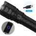 Фонарь ручной AK138-1 white laser led PM60-TG, 8х18650, power bank, чехол, индикация заряда, Type-C, zoom Box